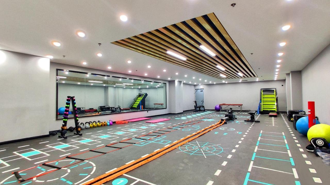 Yantai Meiya International ApartHotel  Bagian luar foto