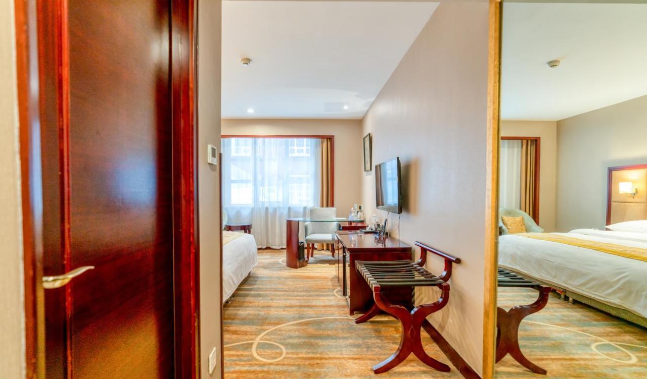 Yantai Meiya International ApartHotel  Bagian luar foto