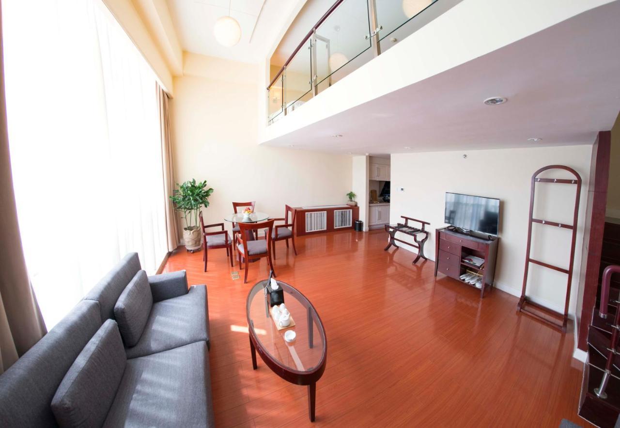 Yantai Meiya International ApartHotel  Bagian luar foto